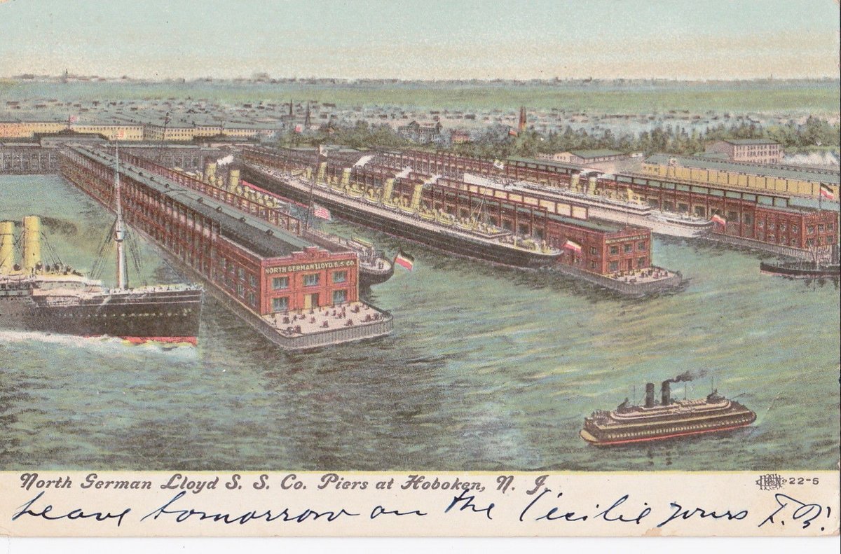 Hoboken, NJ - Файл:Hoboken 1909.jpg — Википедия